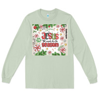 Matcha christian christmas  jesus the reason Long Sleeve Tee - MaliasSmallBusiness