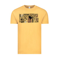 Vintage Mustard black woman confident Vintage Tee - MaliasSmallBusiness