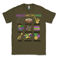 Army Green laissez les bons temps rouler Classic Tee - MaliasSmallBusiness