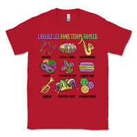 Red laissez les bons temps rouler Classic Tee - MaliasSmallBusiness