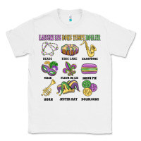 White laissez les bons temps rouler Classic Tee - MaliasSmallBusiness