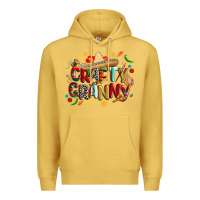 Antique Gold Cinco de mayo crafty granny Premium Hoodie - CowGirlArtShop