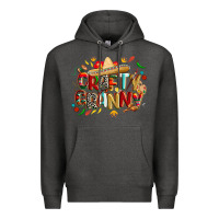 Charcoal Heather Cinco de mayo crafty granny Premium Hoodie - CowGirlArtShop