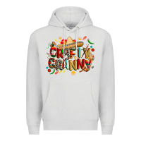 Dove Grey Cinco de mayo crafty granny Premium Hoodie - CowGirlArtShop