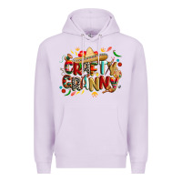 Lilac Cinco de mayo crafty granny Premium Hoodie - CowGirlArtShop