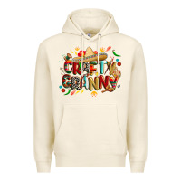 Tofu Cinco de mayo crafty granny Premium Hoodie - CowGirlArtShop