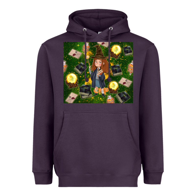 Wizard Girl With Magic Heavyweight Hoodie by TumblerDesignByShophia | Teevron