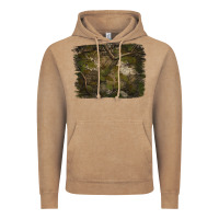 Vintage Coffee green hunter camouflage pattern brushstroke Vintage Hoodie - Jasminsmagicworld
