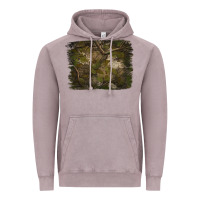 Vintage Zinc green hunter camouflage pattern brushstroke Vintage Hoodie - Jasminsmagicworld