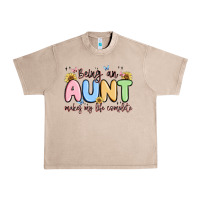 French Oak being an aunt makes my life complete Urban Heavy Tee - MaliasSmallBusiness