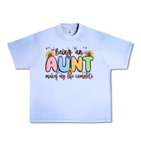 Grape Ice being an aunt makes my life complete Urban Heavy Tee - MaliasSmallBusiness