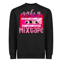 Black make a mixtape cassette Heavyweight Sweatshirt - NancyCooperArtShop