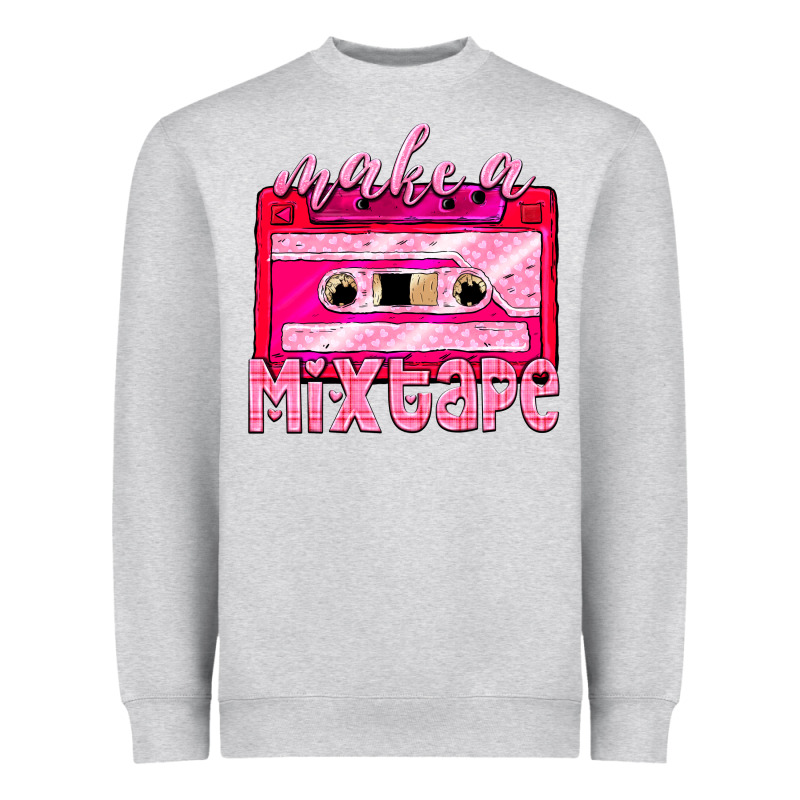 Make A Mixtape Cassette Heavyweight Sweatshirt by NancyCooperArtShop | Teevron