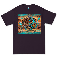 Plum nurse leopard heart Premium Tee - JahusDesignShop
