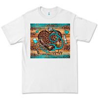 White nurse leopard heart Premium Tee - JahusDesignShop