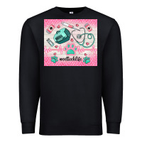 Black #vettechlife Premium Sweatshirt - TumblerDesignByShophia