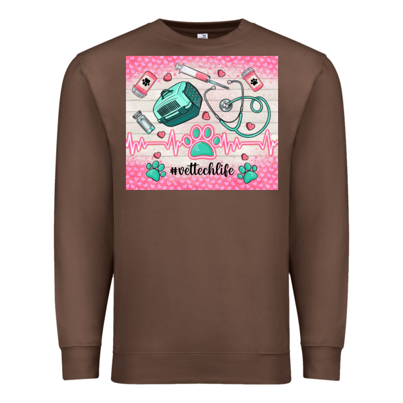 #vettechlife Premium Sweatshirt by TumblerDesignByShophia | Teevron