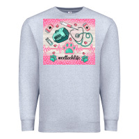 Heather Grey #vettechlife Premium Sweatshirt - TumblerDesignByShophia