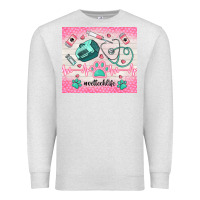 Oatmeal Heather #vettechlife Premium Sweatshirt - TumblerDesignByShophia