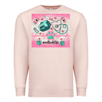 Pale Pink #vettechlife Premium Sweatshirt - TumblerDesignByShophia