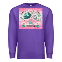 Purple #vettechlife Premium Sweatshirt - TumblerDesignByShophia