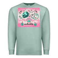 Seafoam #vettechlife Premium Sweatshirt - TumblerDesignByShophia