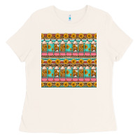 Bone school teacher seamless pattern Ladies Tee - HRA Design Shop