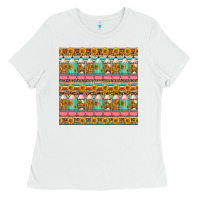 White school teacher seamless pattern Ladies Tee - HRA Design Shop