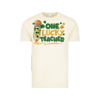One Lucky Teacher Vintage Tee | Teevron