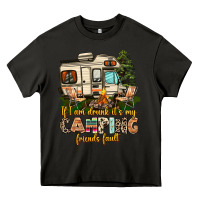 Asphalt if i am drunk its my camping friends fault Heavy Core Tee - AdoDesignShop
