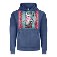 Vintage Denim for the love of the game volleyball Vintage Hoodie - Jasminsmagicworld