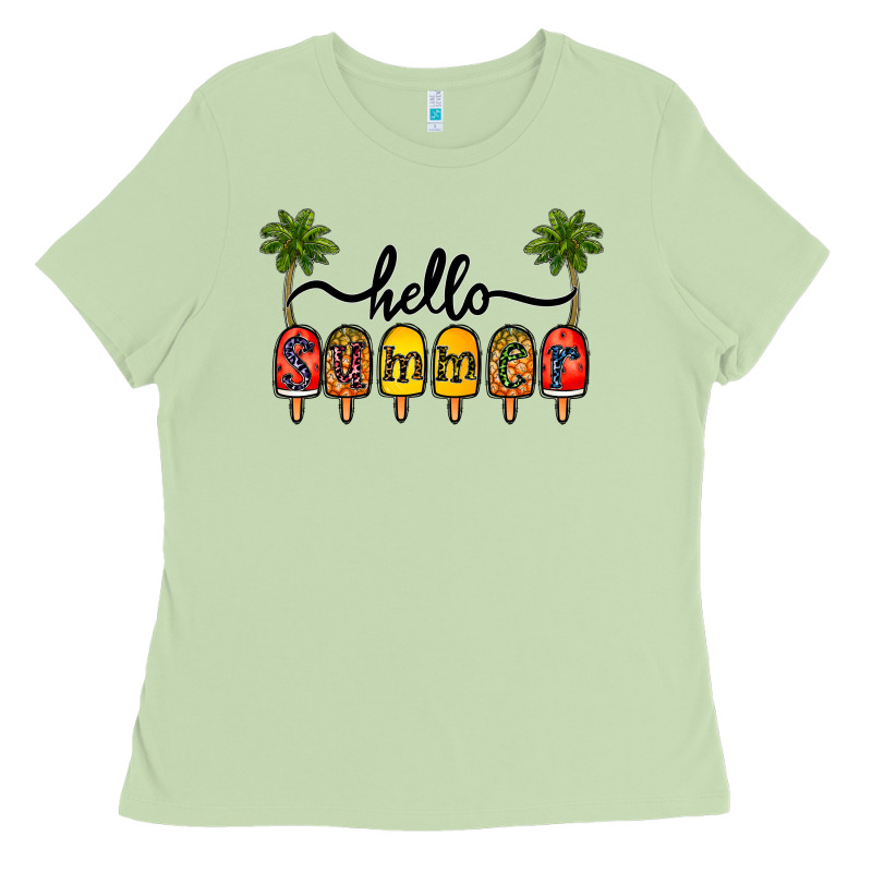 1hello Summer Ladies Tee by CowhideDigitalArt | Teevron