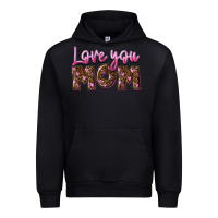 Black love you mom Urban Hoodie - FaDigitalArtStudio