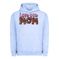 Pigment Grape Ice love you mom Urban Hoodie - FaDigitalArtStudio