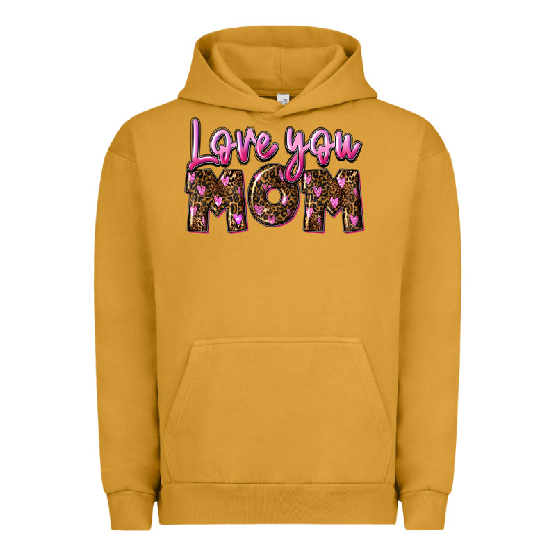 Love You Mom Urban Hoodie by FaDigitalArtStudio | Teevron