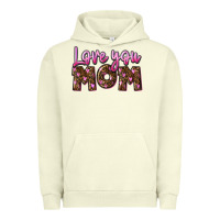 Pigment Pistachio love you mom Urban Hoodie - FaDigitalArtStudio