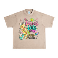 French Oak easter jesus fills my cup Urban Heavy Tee - MaliasSmallBusiness