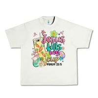 Pistachio easter jesus fills my cup Urban Heavy Tee - MaliasSmallBusiness