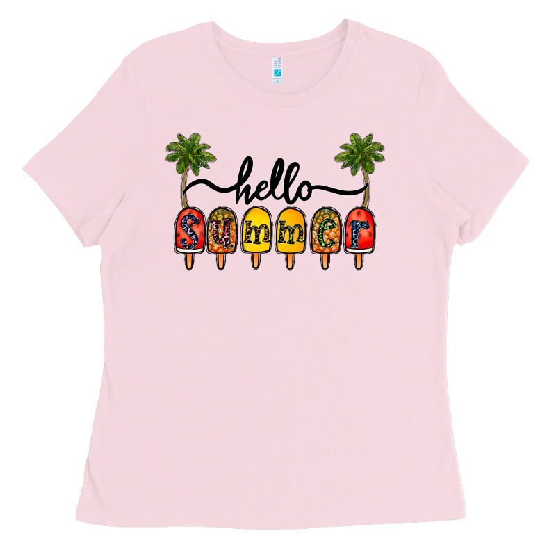 1hello Summer Ladies Tee by CowhideDigitalArt | Teevron