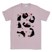 Lilac valentine cat Classic Tee - MaliasSmallBusiness