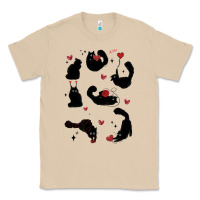 Mushroom valentine cat Classic Tee - MaliasSmallBusiness
