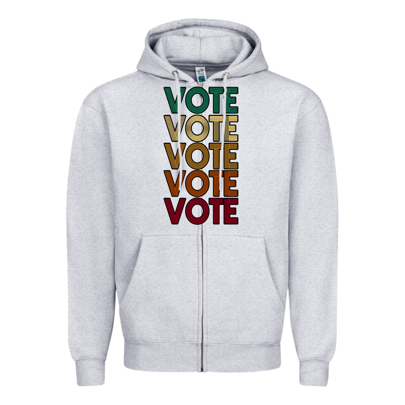 Vote Zipper Hoodie by Bettercallsaul | Teevron
