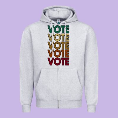 Vote Zipper Hoodie Designed By Bettercallsaul
