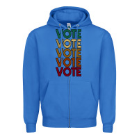 True Royal VOTE Zipper Hoodie - Bettercallsaul