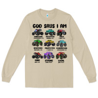 Mushroom god says i am Long Sleeve Tee - MaliasSmallBusiness