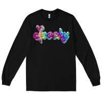 Black spooky Long Sleeve Tee - JahusDesignShop