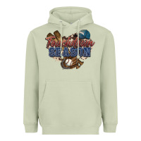 Matcha Touchdown season Baseball Heavyweight Hoodie - HowdyJamesFarm