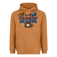 Meerkat Touchdown season Baseball Heavyweight Hoodie - HowdyJamesFarm