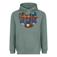 Sage Touchdown season Baseball Heavyweight Hoodie - HowdyJamesFarm
