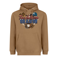 Toasted Coconut Touchdown season Baseball Heavyweight Hoodie - HowdyJamesFarm